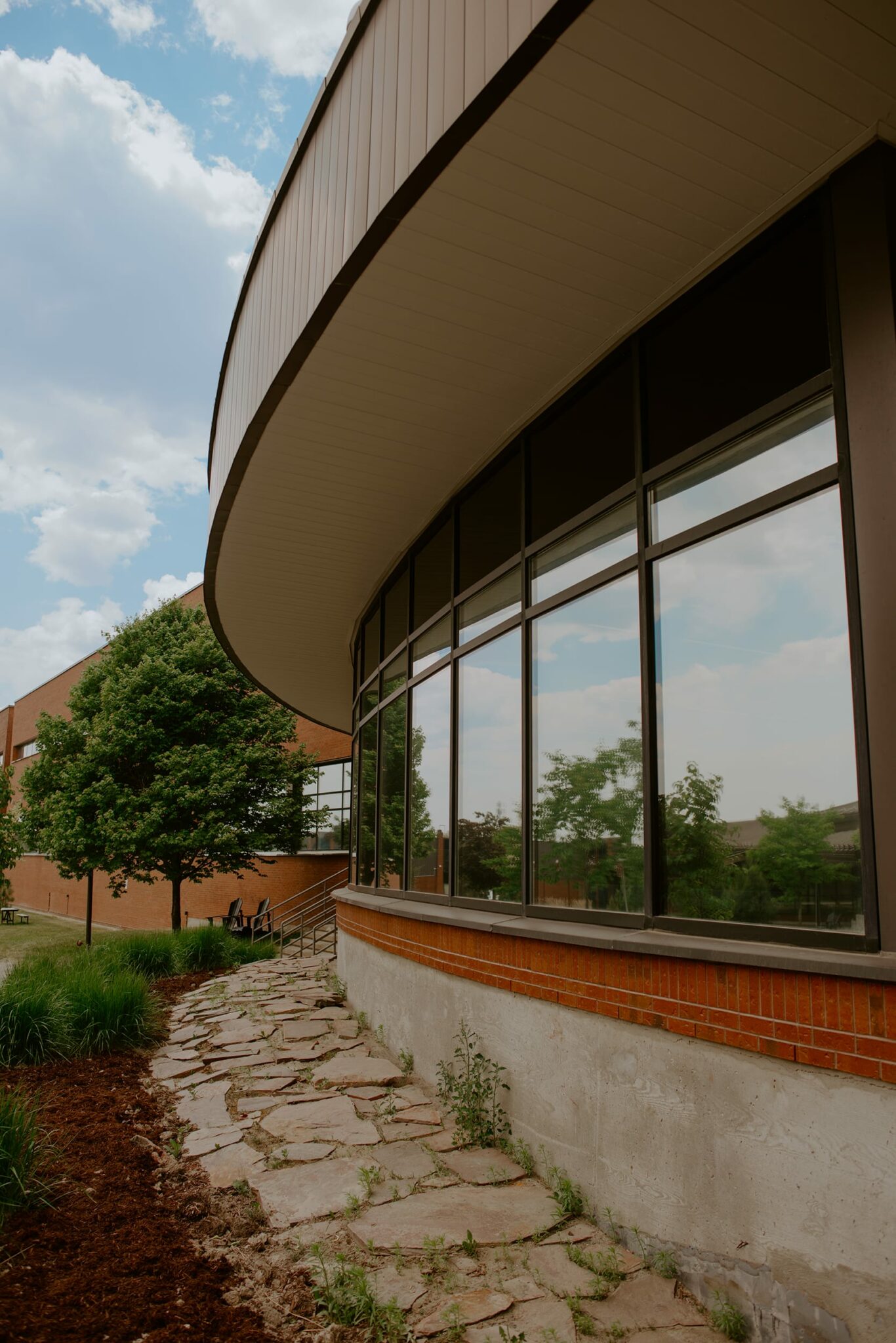 A picture of the exterior of Cambrian College